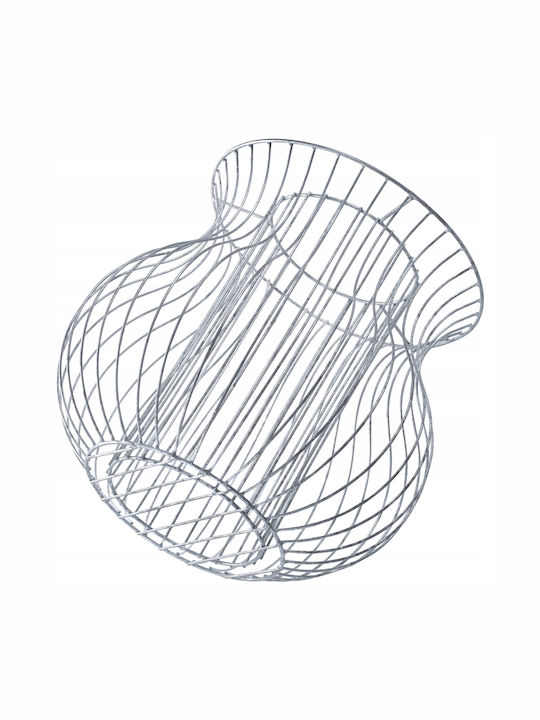 Ghiveci de Grădină Kadax Gabion din Oțel 47cm Galvanizat