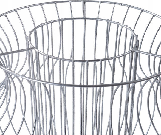 Ghiveci de Grădină Kadax Gabion din Oțel 47cm Galvanizat