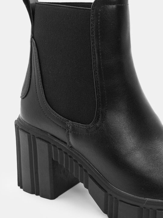 Elastische Stiefeletten 4326901-schwarz