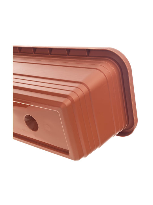 Kadax Balcony Box Planter 60cm Brick Flower Box