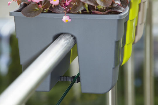 Wave 30cm Balcony Railing Pot Box