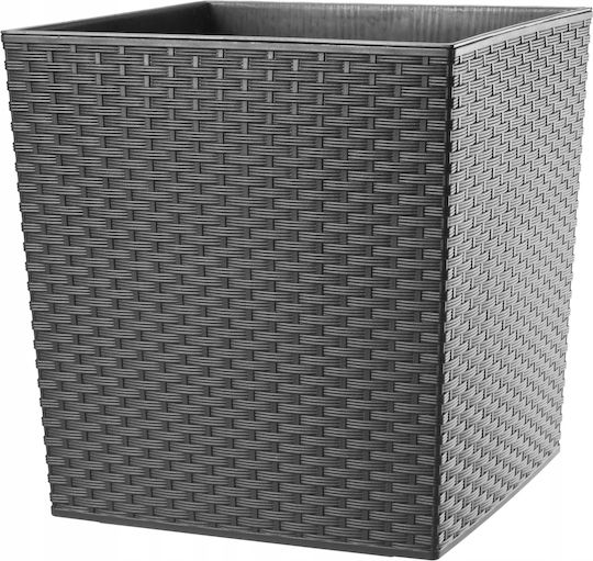 Kadax Flower Pot Cover Insert Graphite 25cm