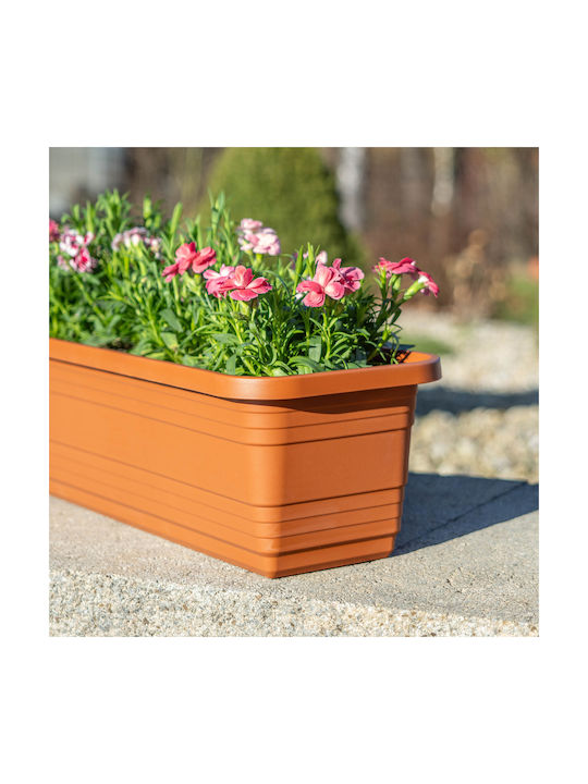 Kadax Balcony Box Planter 60cm Brick Flower Box