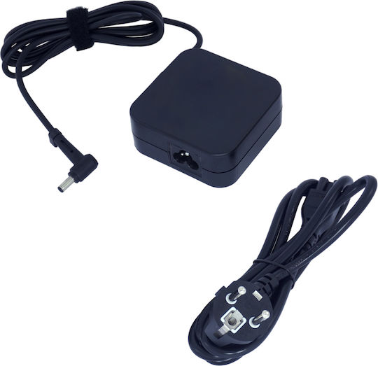 Ac Adapter Зарядно за лаптоп 65W 19V 3.42Спецификация за Asus с Отделяем Кабел за Захранване