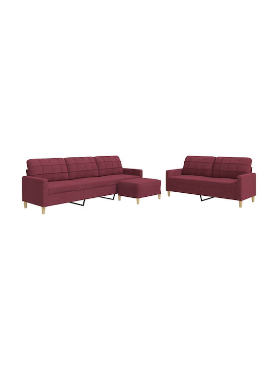 Set de Sufragerie 3 Scaune & 2 Scaune & Taburet