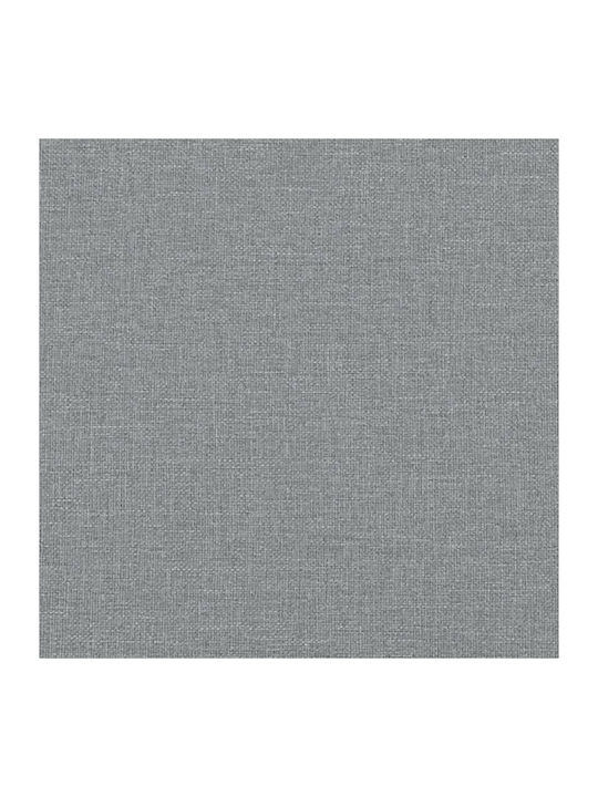 Living Room Furniture Set 3-Seater & 2-Seater & Armchair Gray