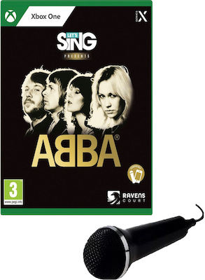 Let's Sing: ABBA Einzelmikrofon-Bündel Edition Xbox Series X Spiel