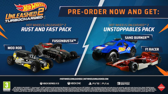 Hot Wheels Unleashed 2: Turbocharged Първи ден Издание Xbox Series X Игра