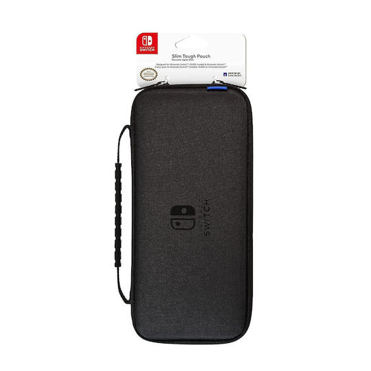 Hori Slim Tough Pouch Fabric Switch OLED Carrying Case Black