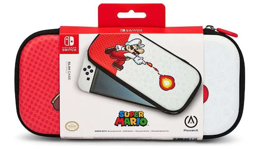 PowerA Slim Schalter / Switch Lite / Schalter OLED Fireball Mario