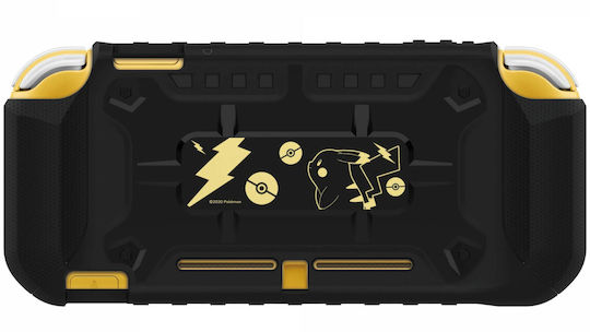 Hori Hybrid System Armor pentru Consolă Switch Lite Pikachu negru și auriu