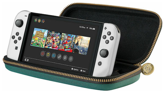 Nacon Zelda Θήκη Μεταφοράς Switch Πράσινη