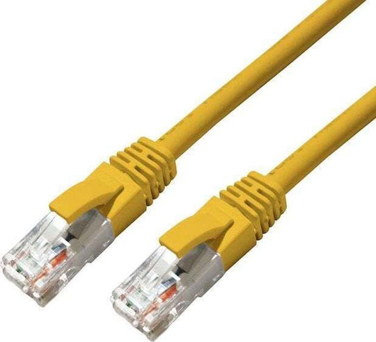 Microconnect U/UTP Cat.6a Ethernet Network Cable 0.5m Yellow