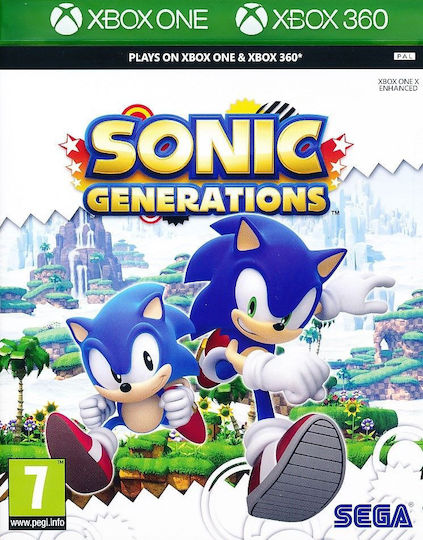Sonic Generations Edition Xbox 360 Game