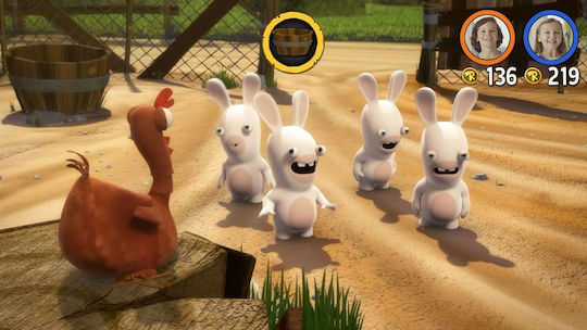 Rabbids Invasion Xbox 360 Game