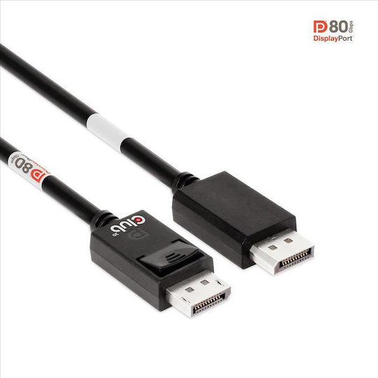 Club3D Kabel DisplayPort-Stecker - DisplayPort-Stecker 1.2m Schwarz (CAC-1091)