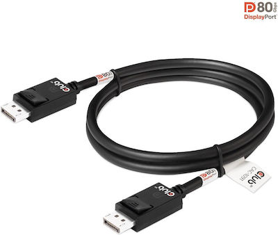 Club3D Cable DisplayPort male - DisplayPort male 1.2m Black (CAC-1091)