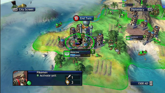 Sid Meier's Civilization Revolution Edition Xbox 360 Game
