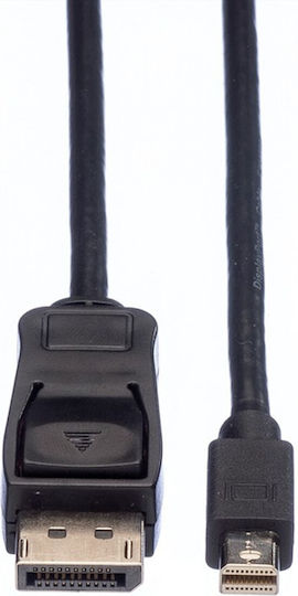 Akyga Cable DisplayPort male - mini DisplayPort male 1.8m Black (AK-AV-15)