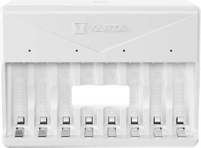 Varta USB Ladegerät 8 Batterien Ni-MH Größe AA/AAA