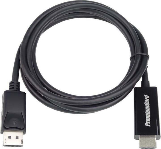 PremiumCord Cable DisplayPort male - HDMI male 2m White (KPORTADK01-02)