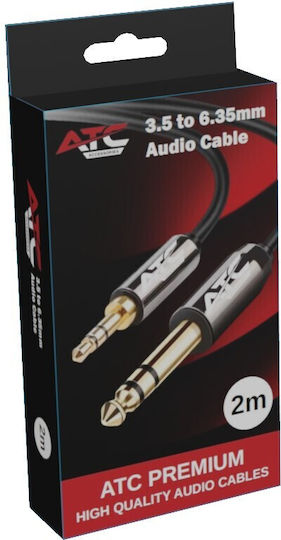 ATC HQ Cable 6.3mm male - 3.5mm male 2m (02.008.0136)