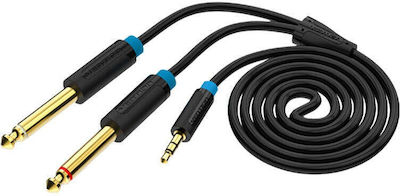 Vention Cable 2x 6.3mm male - 3.5mm male 1m (056429)