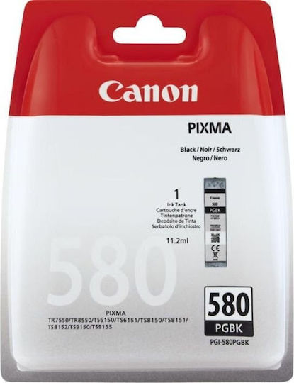 Canon PGI-580 PGBK Γνήσιο Μελάνι Εκτυπωτή InkJet Μαύρο (2078C004)