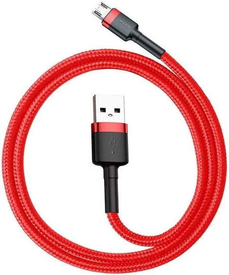 Baseus Cafule 1m Regular USB 2.0 to micro USB Cable Red (CAMKLF-B09)