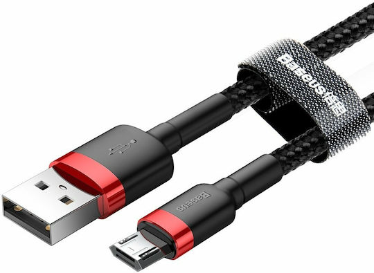 Baseus Cafule 3m Regular USB 2.0 to micro USB Cable Red (CAMKLF-H91)