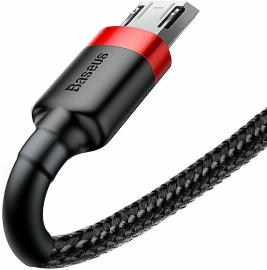 Baseus Cafule 3m Regular USB 2.0 to micro USB Cable Red (CAMKLF-H91)