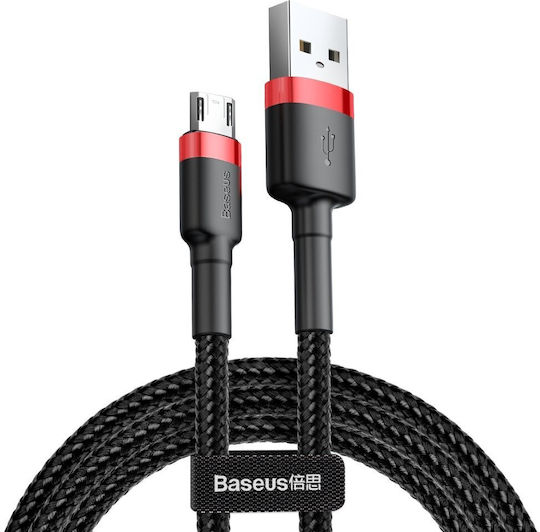 Baseus Cafule 3m Regular USB 2.0 to micro USB Cable Red (CAMKLF-H91)