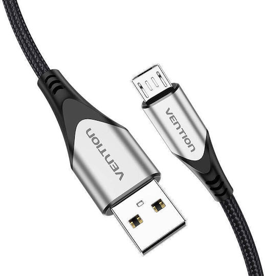 Vention Cablu Micro USB Tip Regular USB 2.0 Gri 0.25m COAHC 1 Bucată
