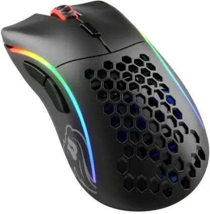 Glorious PC Gaming Race Model D Wireless RGB Gaming Mouse 19000 DPI Black