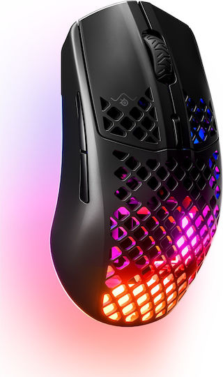 SteelSeries Aerox 3 (2022 Edition) Wireless RGB Gaming Mouse 18000 DPI Onyx