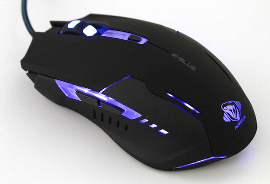 E-Blue Auroza G Gaming Ποντίκι 3000 DPI Μαύρο