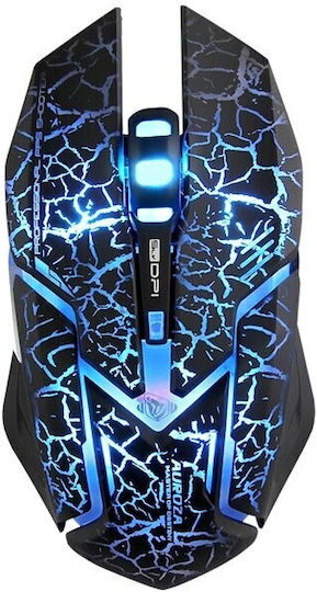 E-Blue Auroza Gaming Ποντίκι 4000 DPI Μαύρο