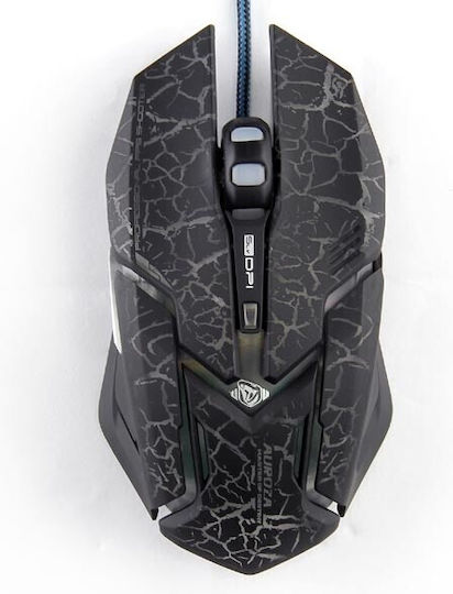 E-Blue Auroza Gaming Ποντίκι 4000 DPI Μαύρο