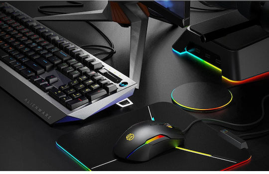 Inphic PG7 RGB Gaming Ποντίκι 10000 DPI Μαύρο