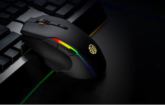 Inphic PG7 RGB Gaming Ποντίκι 10000 DPI Μαύρο
