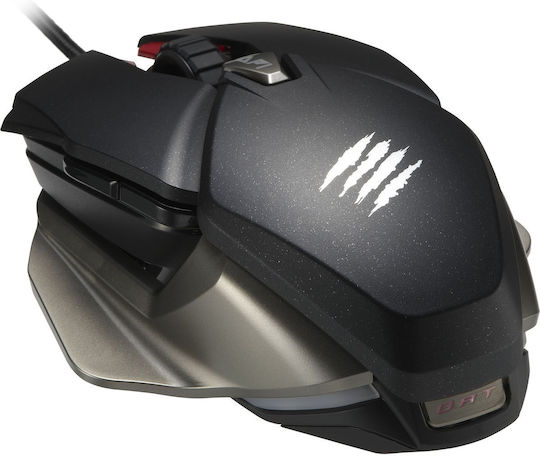 Mad Catz B.A.T. 6+ RGB Gaming Gaming Maus 16000 DPI Schwarz