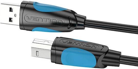 Vention USB 2.0 Cable USB-A male - USB-B male Λευκό 3m VAS-A16-B300
