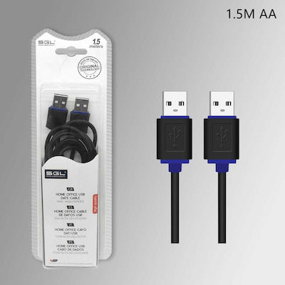 SGL 1.5m USB 2.0 Cable A-Male (097275)