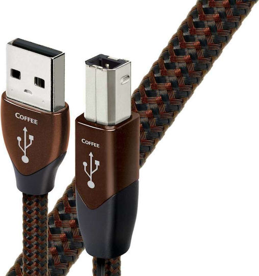 Audioquest USB 2.0 Cablu USB-A - USB-B Negru 0.75m