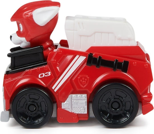 Vehicul metalic Paw Patrol Pup Squad Racers Marshall, scară 1:55
