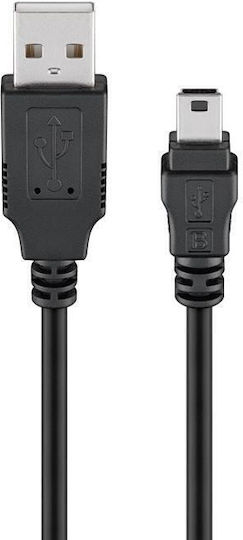 Goobay USB 2.0 Kabel USB-A-Stecker - Mini-USB-A-Stecker Schwarz 1.8m 50767