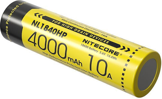 NiteCore Επαναφορτιζόμενη Μπαταρία 18650 4000mAh 3.6V 1τμχ