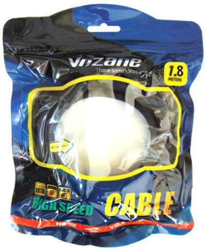 Kabel VGA-Stecker - VGA-Stecker Schwarz 1.8m (04.001.0386)