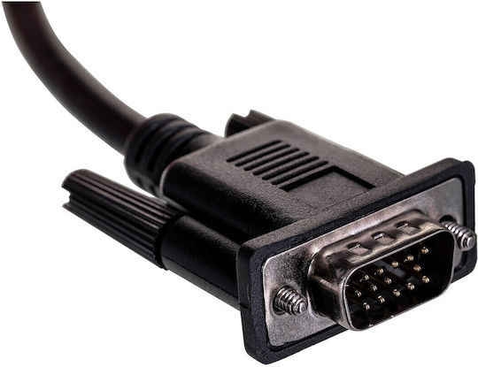 Lenovo Cable VGA male - VGA male Μαύρο 0.5m (0B47397)