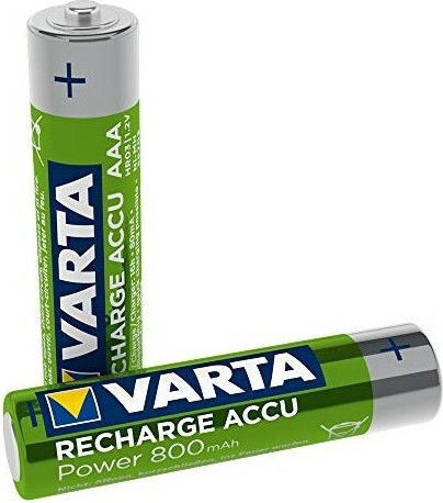 Varta Accu Phone Power Επαναφορτιζόμενες Μπαταρίες AAA Ni-MH 800mAh 2τμχ